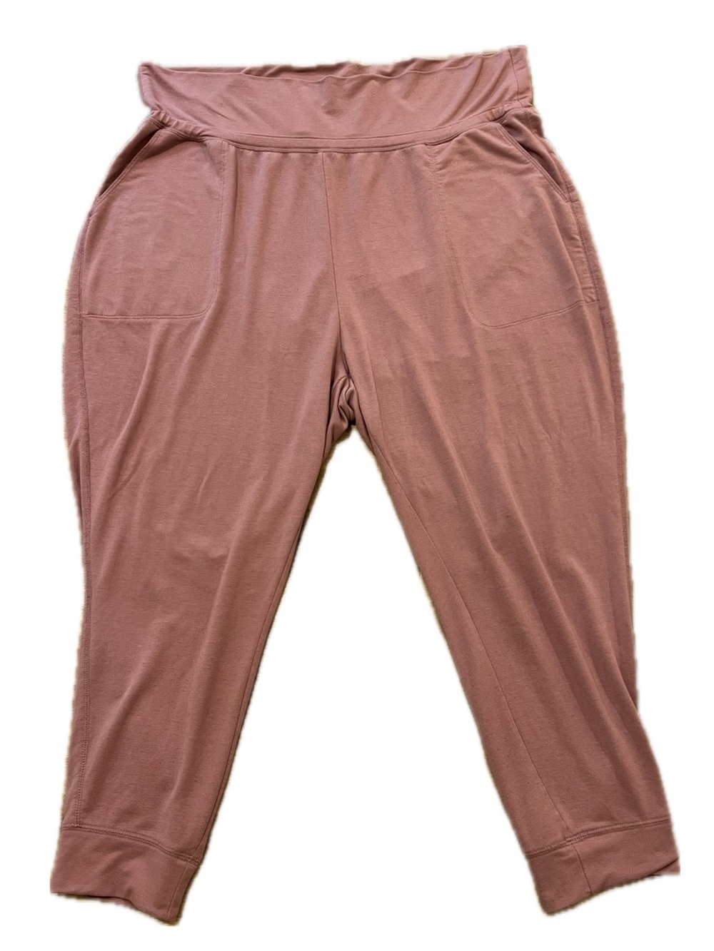 Old Navy | Mauve Crop Joggers with Front Pockets Size XXL